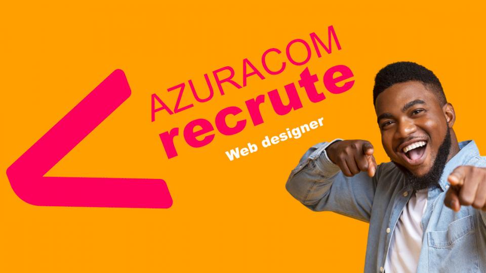 azuracom recrute webdesigner graphiste