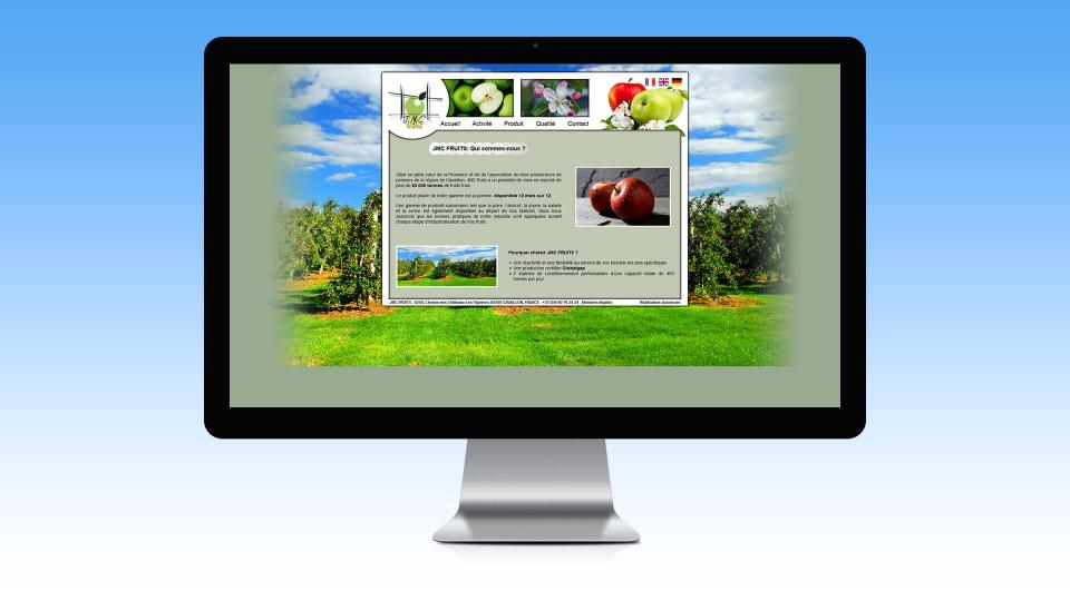 creation site internet jmc fruit
