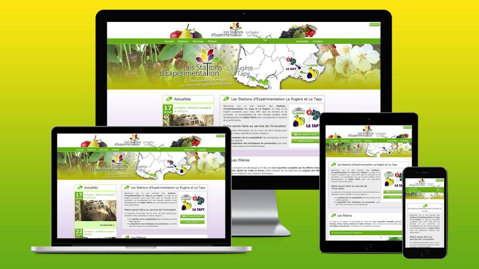 site internet agriculture expe fruit paca