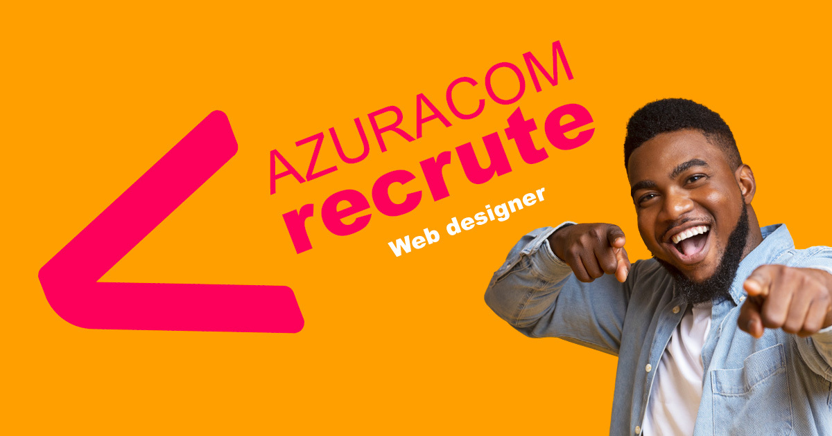 azuracom recrute webdesigner graphiste